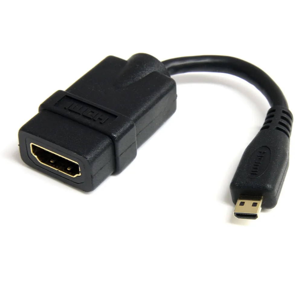 Adapter Micro HDMI zu HDMI StarTech HDADFM5IN 4K 30Hz Männlich-Weiblich 0,127 m Schwarz