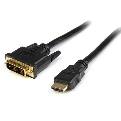 StarTech HDMI zu DVI-D Kabel 5m Bidirektional Goldkontakte Schwarz