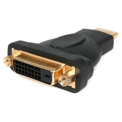 HDMI zu DVI Adapter Startech HDMIDVIMF Männlich-Weiblich vergoldet schwarz