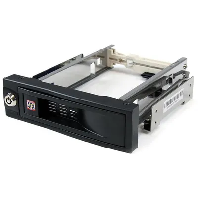 StarTech.com HSB100SATBK Hard Drive Backplane 13,3 cm (5.25") Frontblende Schwarz