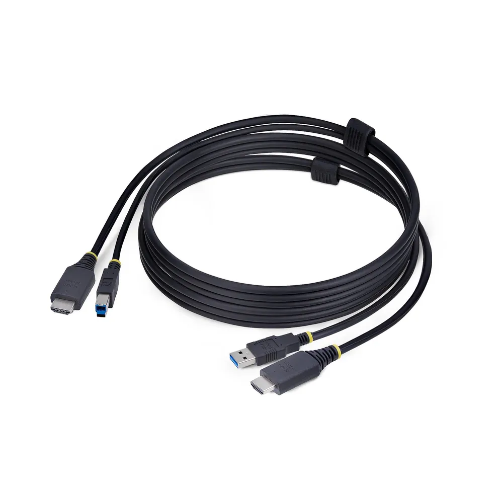 KVM-Kabel StarTech.com HDMI 4K 60Hz USB 5Gbps 1,8m KVM-Kabel StarTech.com HDMI 4K 60Hz USB 5Gbps 1,8m