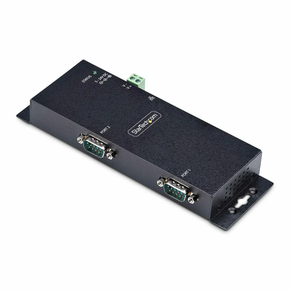 Serie-zu-Ethernet-Konverter StarTech 2 Ports RS232 DB9 RJ45 IP