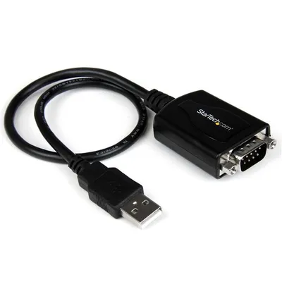 Adapter Startech ICUSB2321X USB 2.0 auf Seriell RS232 DB9 0,42 m Schwarz