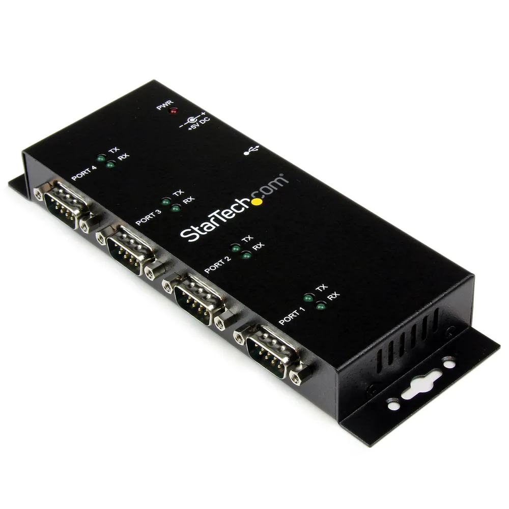 StarTech.com ICUSB2324I Schnittstellen-Hub USB 2.0 Type-B Schwarz