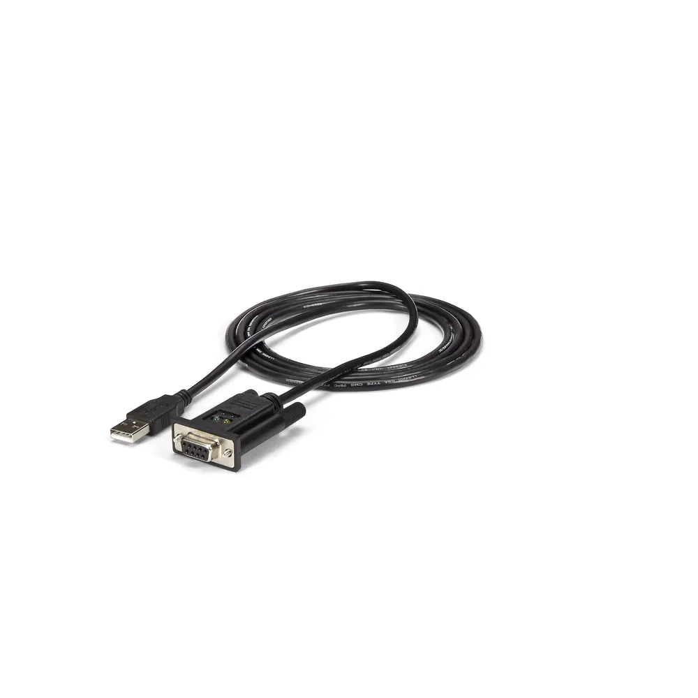 StarTech.com ICUSB232FTN Serien-Kabel Schwarz 1,7 m USB Typ-A DB-9