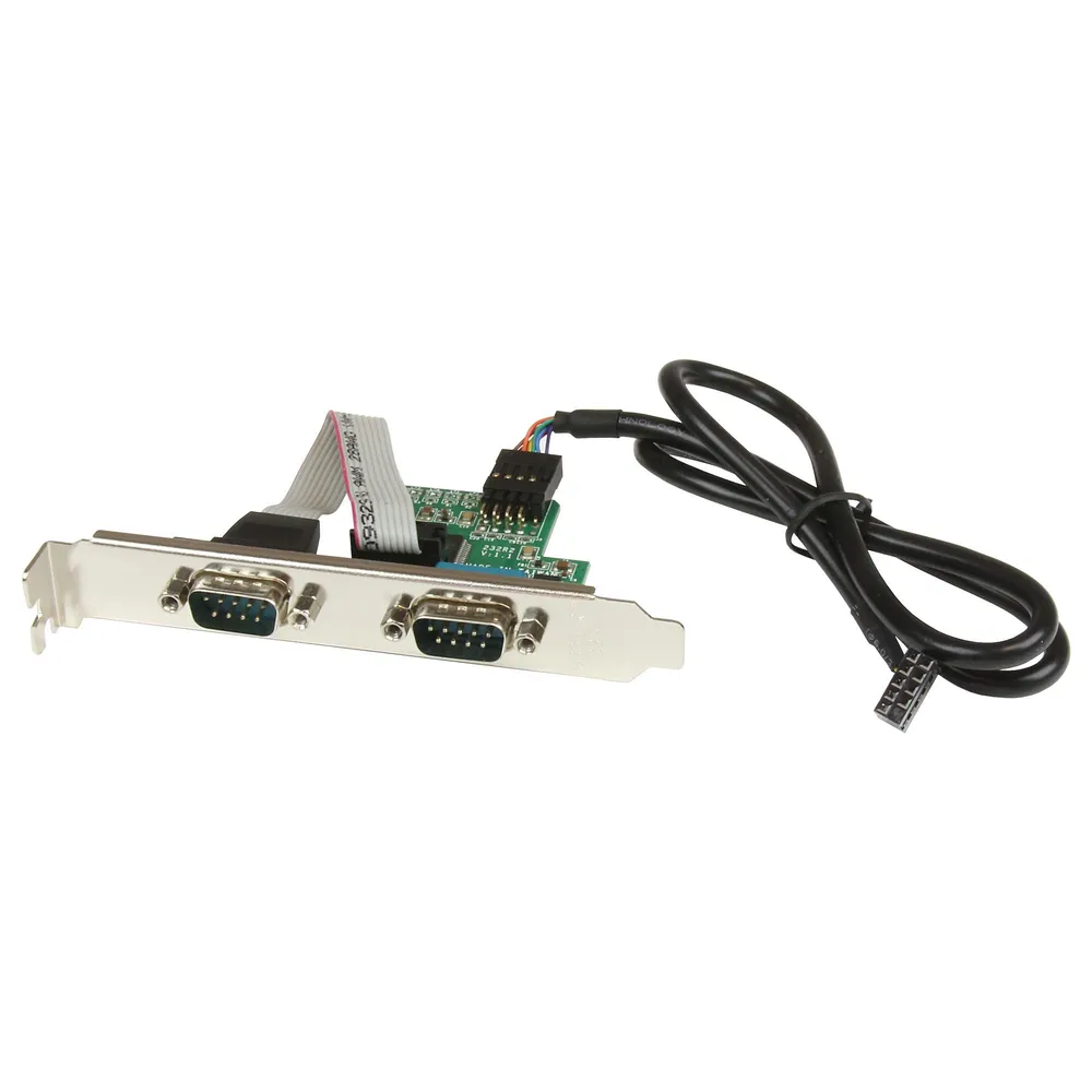 Internes USB-Adapter für 2 serielle RS232-Ports für Mainboard StarTech