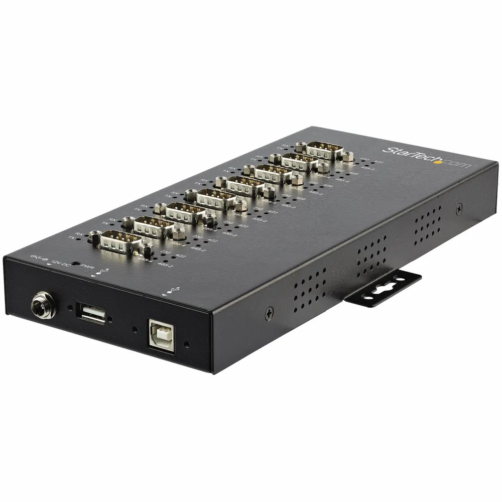 StarTech.com ICUSB234858I Schnittstellen-Hub Schwarz