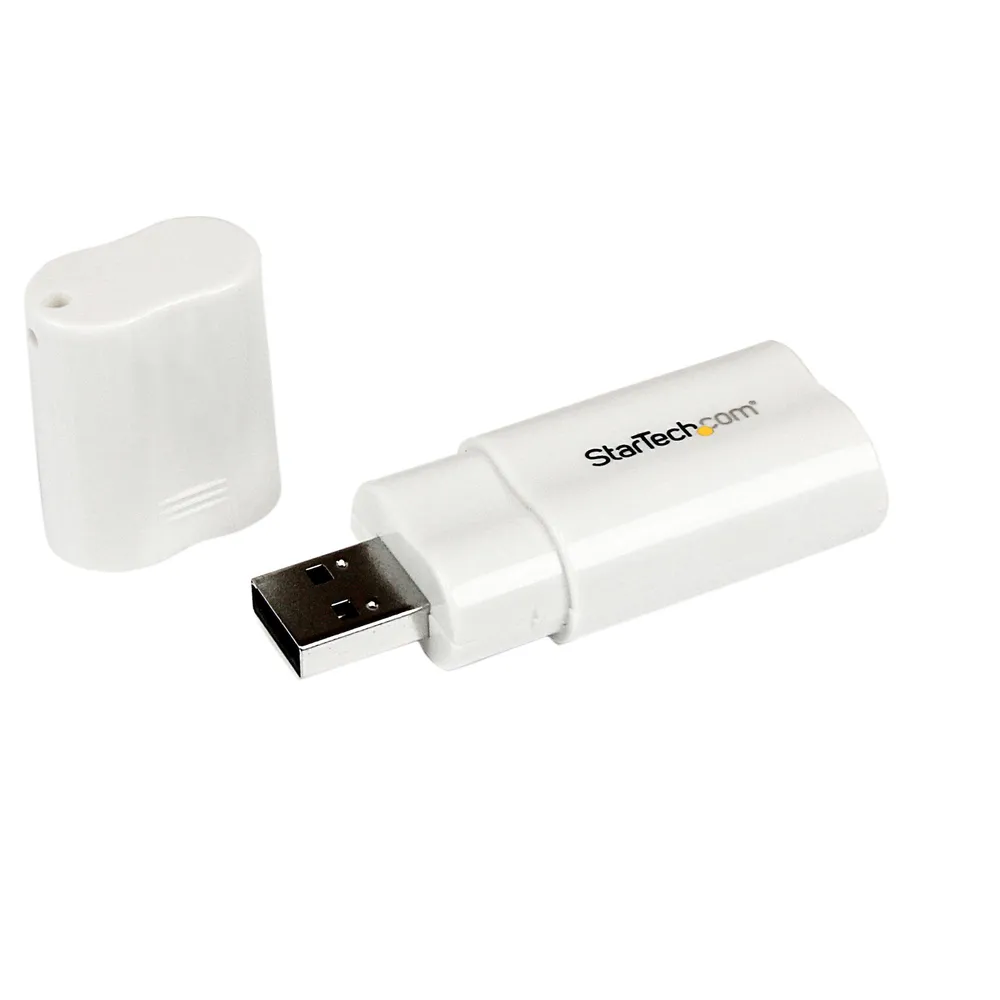 USB-Audio-Adapter Stereo StarTech.com Weiß