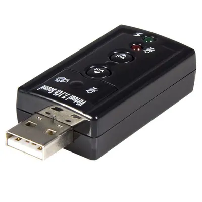 StarTech.com ICUSBAUDIO7 Audiokarte 7.1 Kanäle