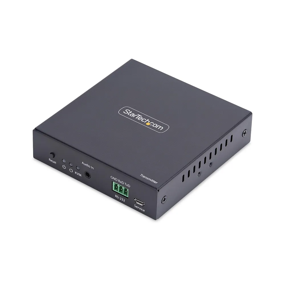 KVM Extender Startech IH2006 Transmitter HDMI 4K 60Hz Metalgehäuse RS232 Audio