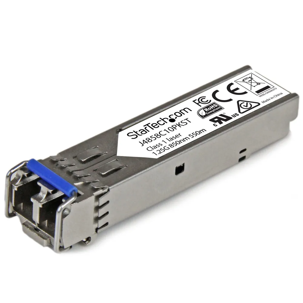 StarTech.com J4859C10PKST Netzwerk-Transceiver-Modul Faseroptik 1250 Mbit/s 1310 nm