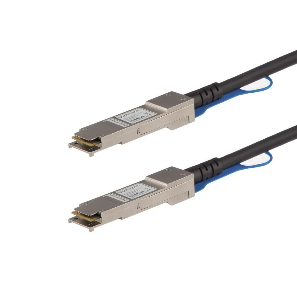 StarTech.com JG326AST InfiniBand/Glasfaserkabel QSFP+ Schwarz