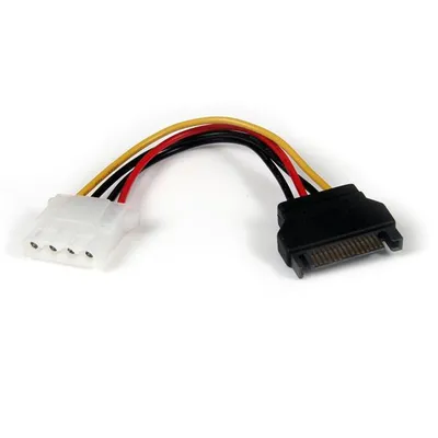 Stromkabel intern Startech LP4SATAFM6IN 15cm Molex zu SATA Adapter