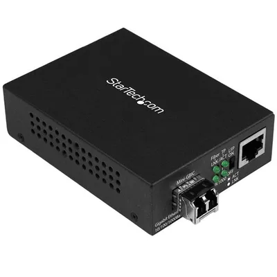 StarTech.com MCM1110MMLC Netzwerk Medienkonverter 1000 Mbit/s Multi-Modus Schwarz