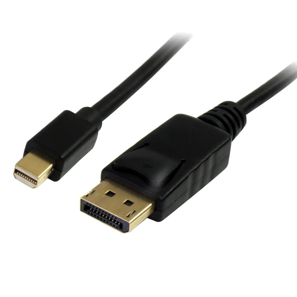 Kabel DisplayPort Startech MDP2DPMM3M 3 m Mini DisplayPort zu DisplayPort 4K UHD Schwarz