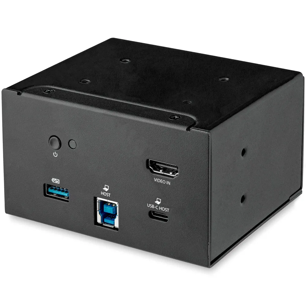 StarTech.com MOD4DOCKACPD laptop-dockingstation & portreplikator Kabelgebunden USB 3.2 Gen 1 (3.1 Gen 1) Type-B Schwarz