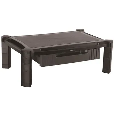 StarTech.com MONSTADJDL Flachbildschirm-Tischhalterung 81,3 cm (32") Schwarz Tisch/Bank
