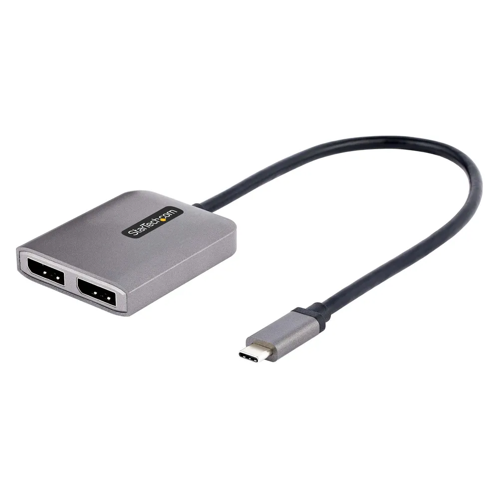 USB-C auf DisplayPort 1.4 Adapter Doppelt StarTech.com Hub MST 2 Monitore 5K 60Hz
