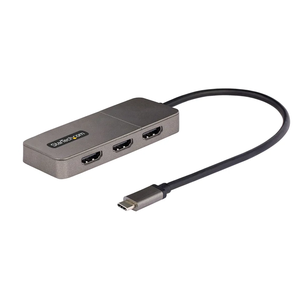 USB-C auf 3x HDMI MST Adapter StarTech.com 4K 60Hz HDR