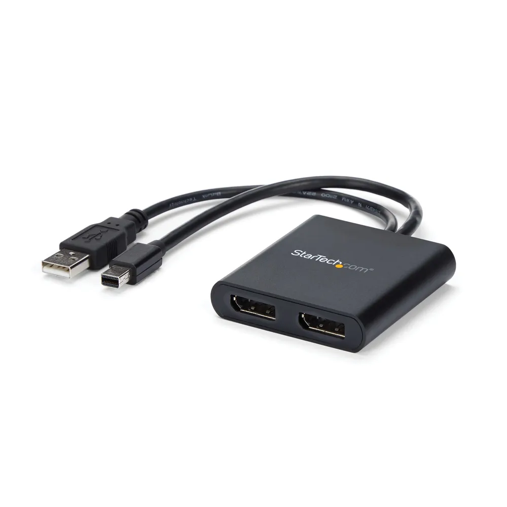 Videoteiler StarTech Mini DisplayPort auf 2x DisplayPort 4K MST
