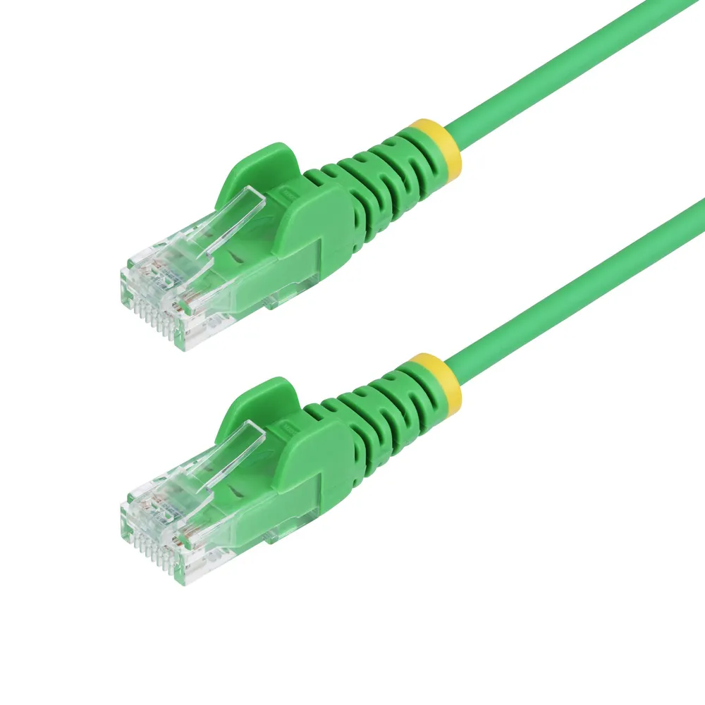 StarTech.com Ethernet CAT6 Slim Kabel 1m Grün Snagless