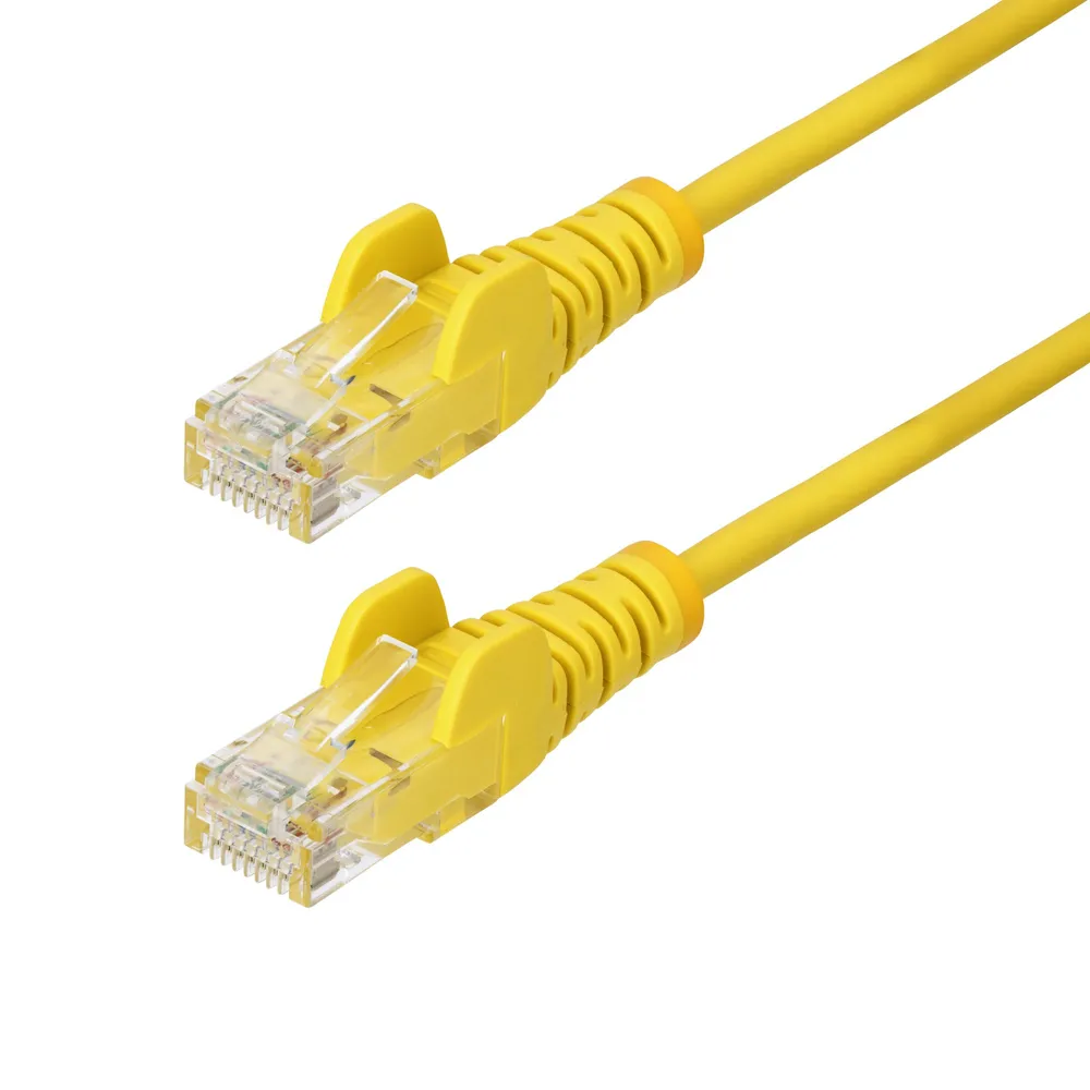 Netzwerkkabel StarTech CAT6 Gelb 1m UTP PoE++ 100W