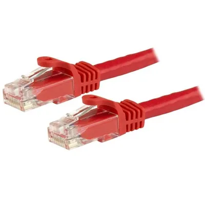 Netzwerkkabel StarTech Cat6 Snagless 3m Rot UTP