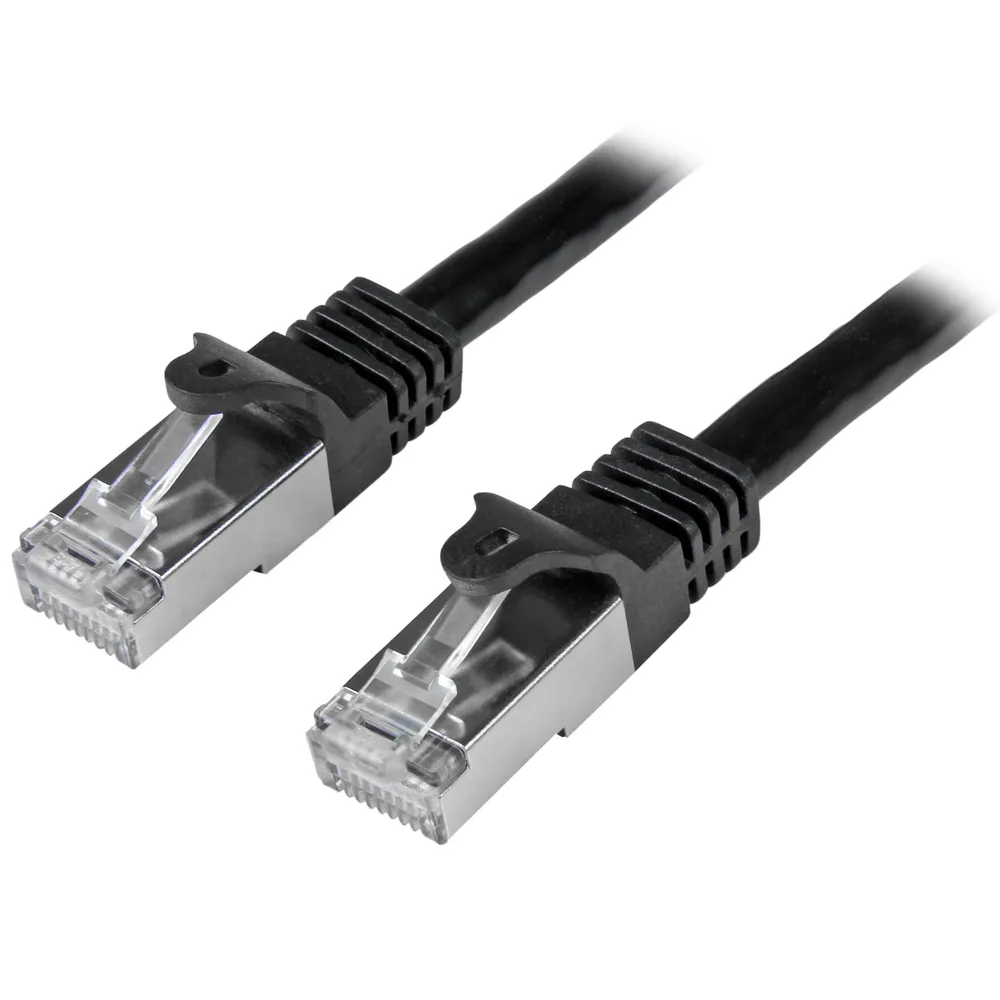 Netzwerkkabel Cat6 geschirmt StarTech.com N6SPAT50CMBK 0,5 m schwarz