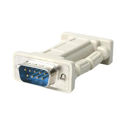 Adapter DB9 Stecker zu DB9 Buchse StarTech.com NM9F Grau