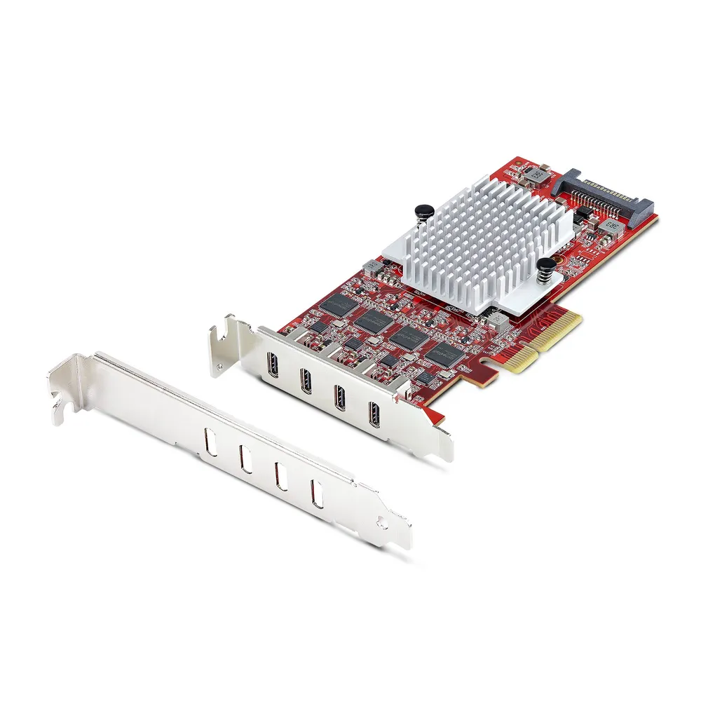 Netzwerkkarte StarTech PEXUSB4DP PCIe USB-C 4x 10Gbps PCI 3.0 TAA