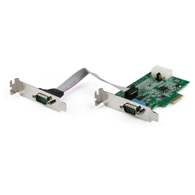PCIe RS232 2-Port-Karte StarTech.com Low Profile Windows/Linux