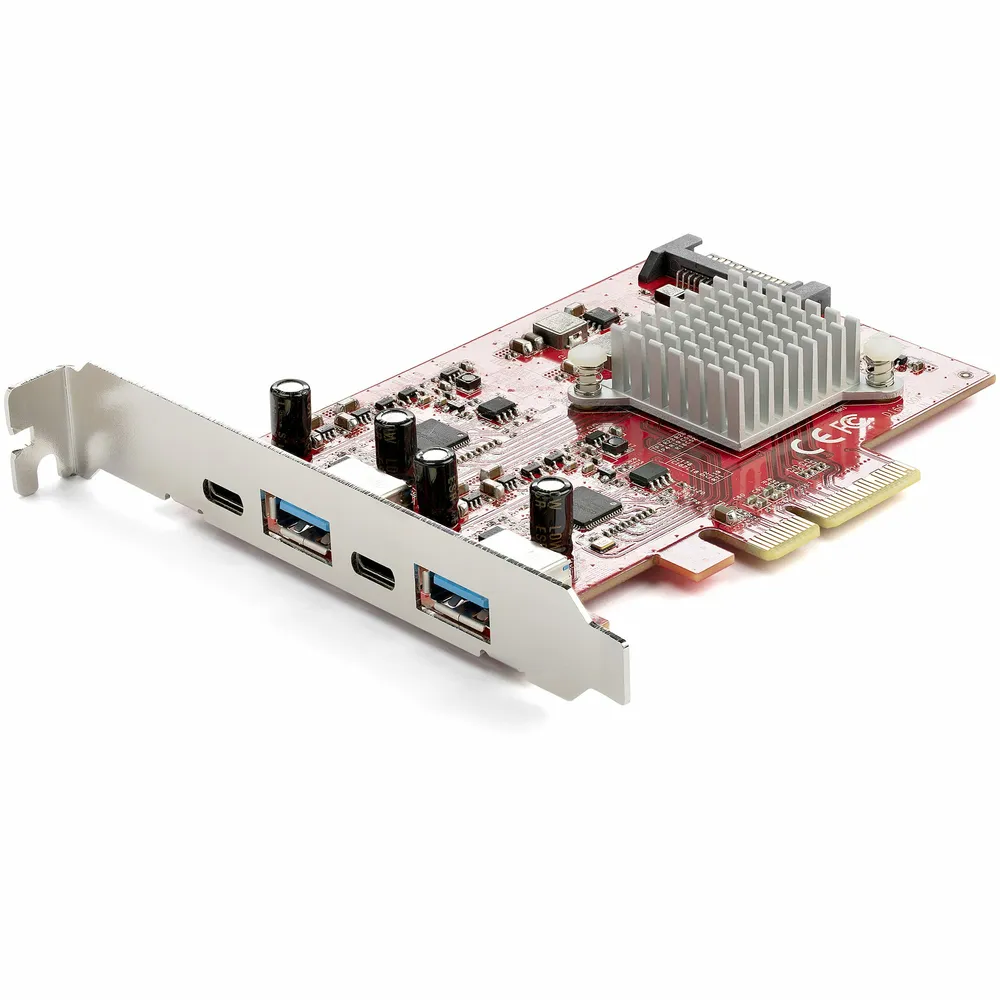 PCIe-Karte StarTech 4 USB-Ports 3.2 Gen 2 10Gbps 2x USB-C und 2x USB-A