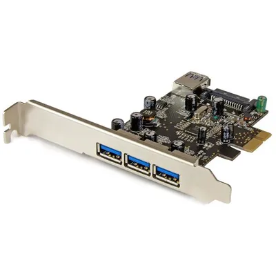 Netzwerkkarte StarTech.com PEXUSB3S42 PCIe USB 3.2 Gen 1 5 Gbit/s UASP 4 Ports