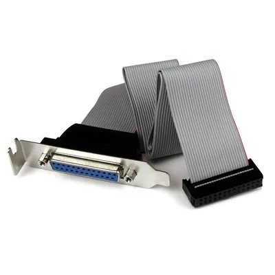 Adapter Parallel DB25 zu IDC26 StarTech.com Niedrigprofil 40 cm