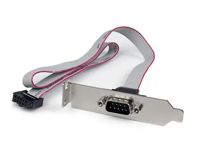 Serie-Platte Low Profile StarTech.com DB9 an IDC 10 Pins Small Form Factor