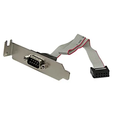 Schnittstellenkarte StarTech PLATE9MLP 9-polig Seriell DB9 Low Profile Grau