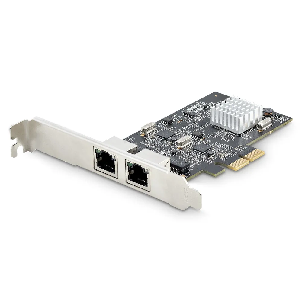 Netzwerkkarte StarTech I225-V PCI Express 2x2,5G Dual Port Multi-Gigabit NBASE-T Low Profile