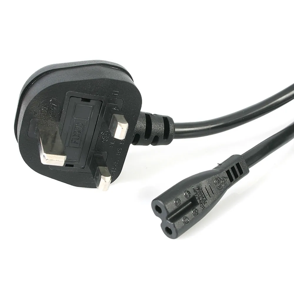 Netzteil StarTech BS1363 IEC 320 C7 250V 2,5A 1m UL-zertifiziert