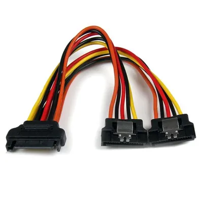 Stromversorgungskabel StarTech PYO2LSATA SATA 15cm Y-Splitter Verriegelung