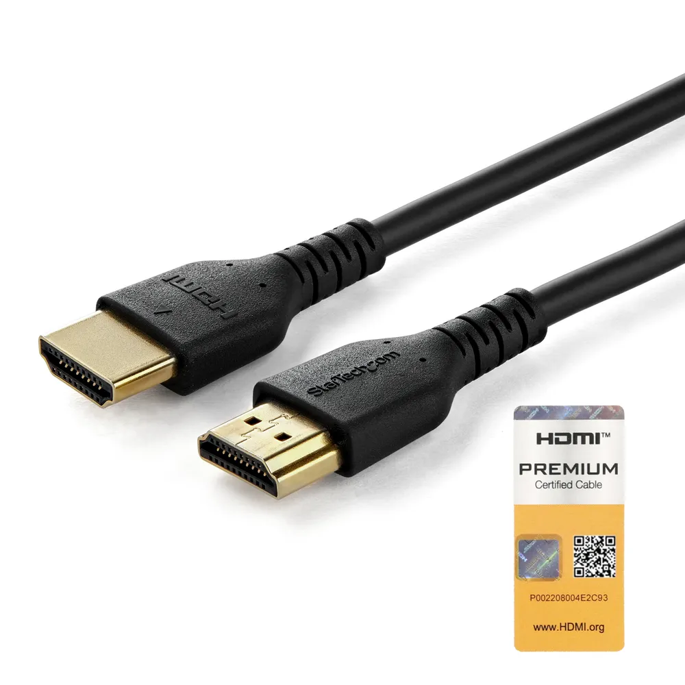 StarTech.com RHDMM1MP HDMI-Kabel HDMI Typ A (Standard) Schwarz