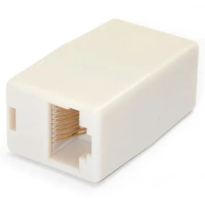 Kabeladapter StarTech RJ45COUPLER Cat5e InLine Kupplung RJ45 Female Beige