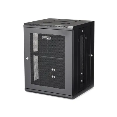 Rackschrank StarTech.com 15U 4-Säulen mit 1U Ablage Wandmontage