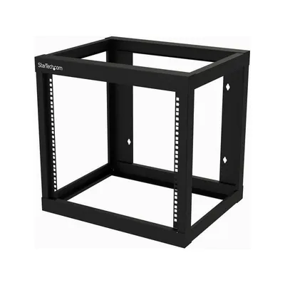 Rackschrank StarTech.com 9U Offen 19 Zoll 2-Säulen Stahl Wandmontage