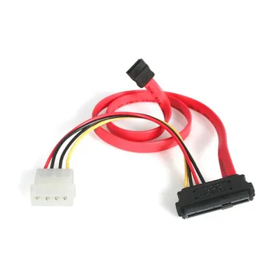 Internes Stromkabel Startech SAS729PW18 45 cm SATA SFF-8482 zu LP4 Rot