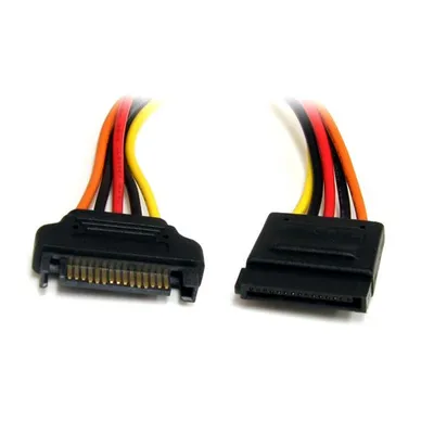 Stromkabel StarTech.com SATAPOWEXT12 30 cm SATA 15-polig Male zu Female