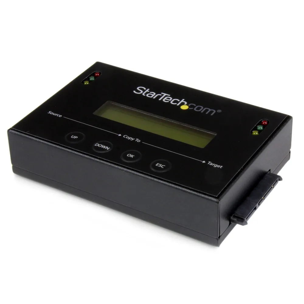 StarTech.com SATDUP11IMG Brenner HDD/SSD-Duplikator Schwarz