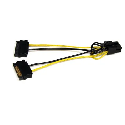 StarTech.com SATPCIEX8ADP Internes Stromkabel 0,15 m