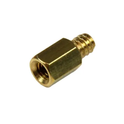 Standoff StarTech.com SCREWNUTM 6-32 zu M3 Metall 4 mm 50 Stück