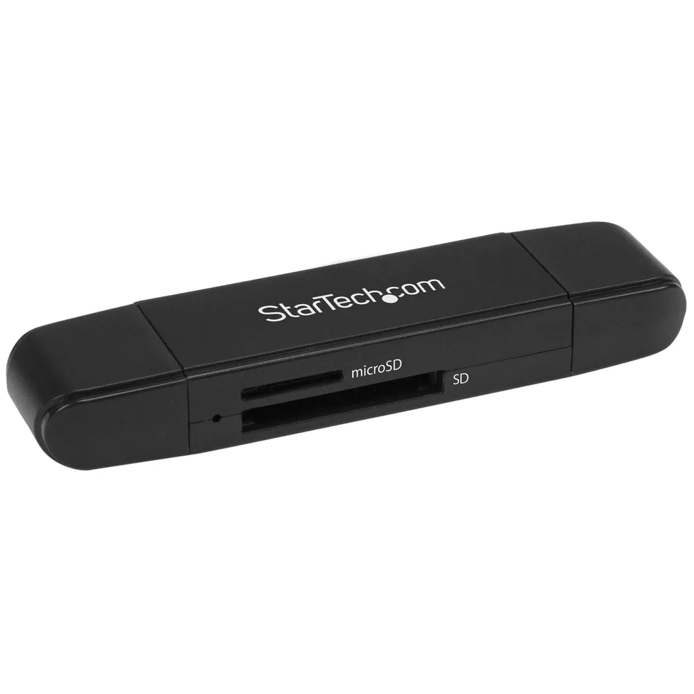StarTech.com SDMSDRWU3AC Kartenleser USB 3.2 Gen 1 (3.1 Gen 1) Type-A/Type-C Schwarz