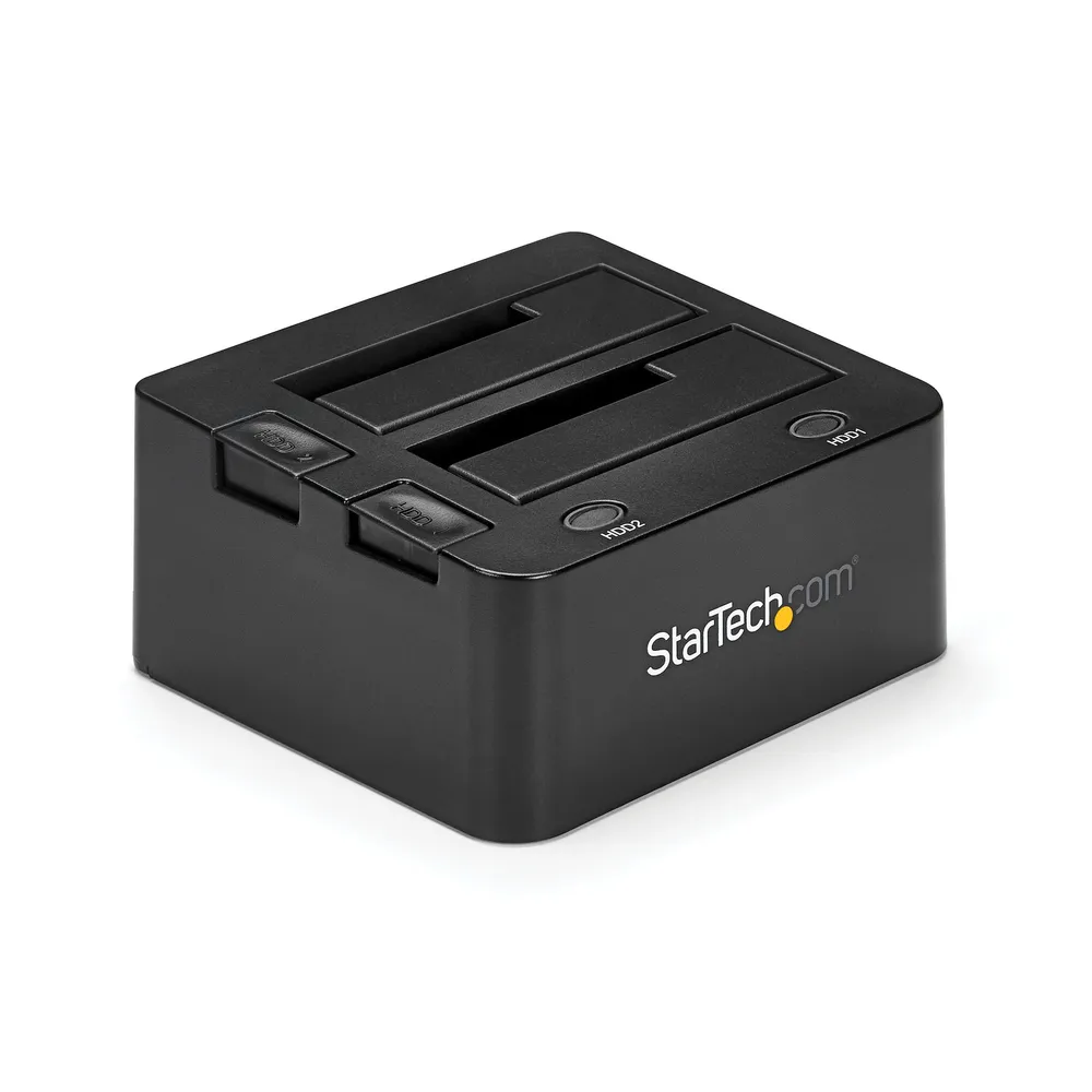 StarTech.com SDOCK2U33 Speicherlaufwerk-Docking-Station USB 3.2 Gen 1 (3.1 Gen 1) Type-B Schwarz